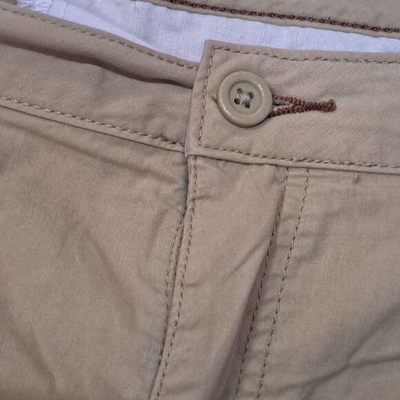 Wrangler Mens Tan Flat Front Chino Cargo Short Size 42 - Picture 5 of 16